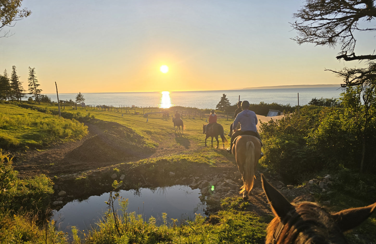 Private sunset ride package